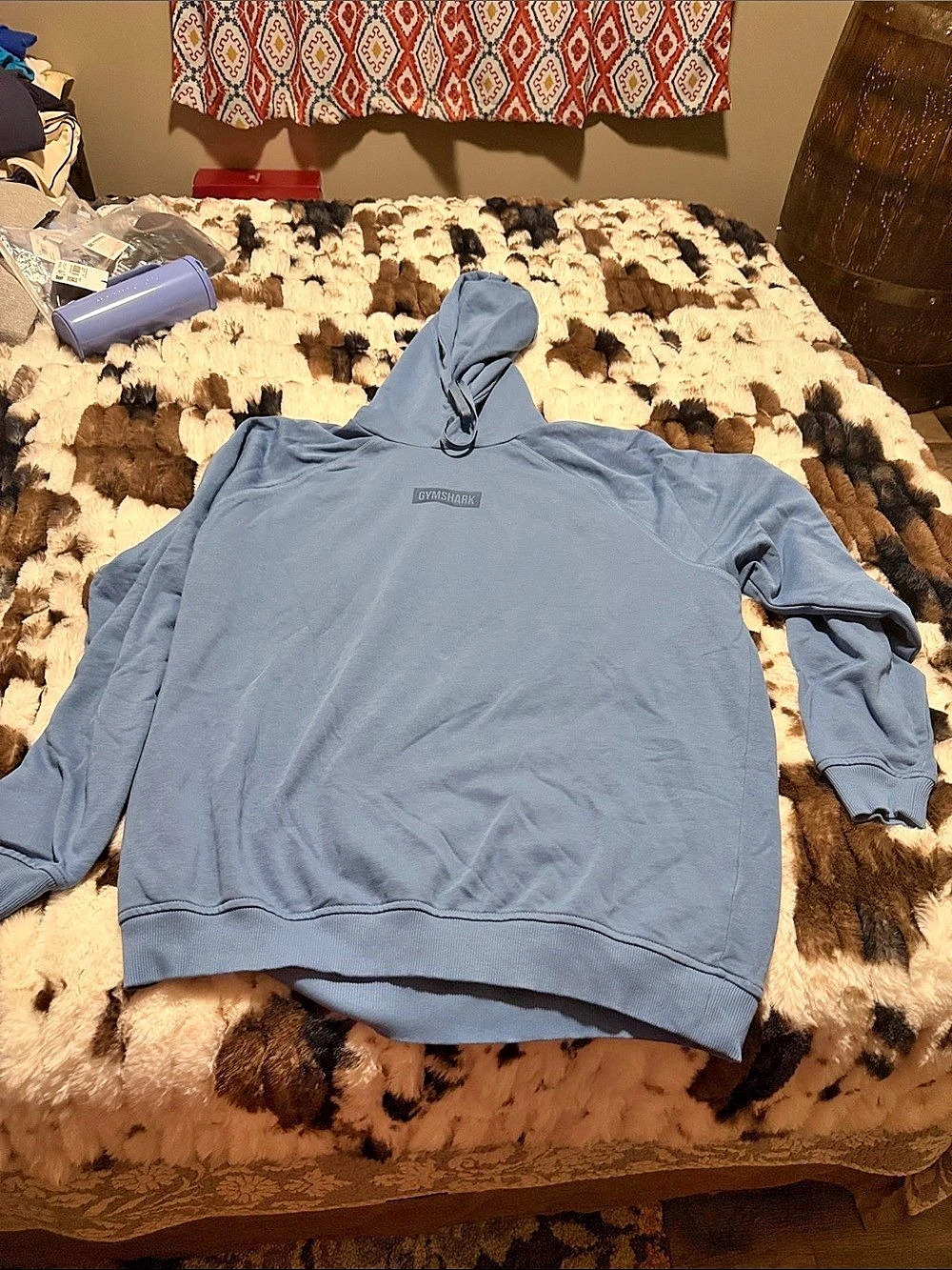 Gymshark Blue Hoodie Size Medium